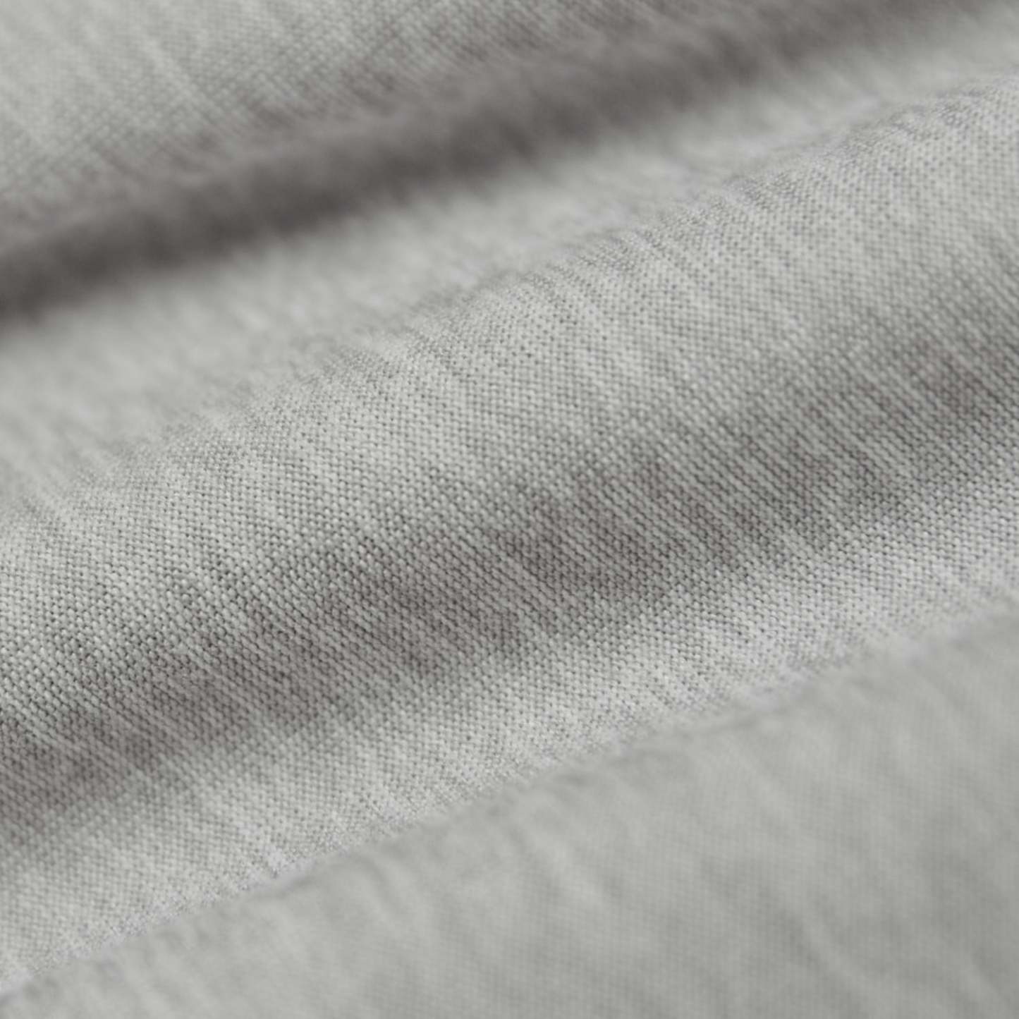 Heather Light Gray Active Long Sleeve Crew T-Shirt-VibeCloset