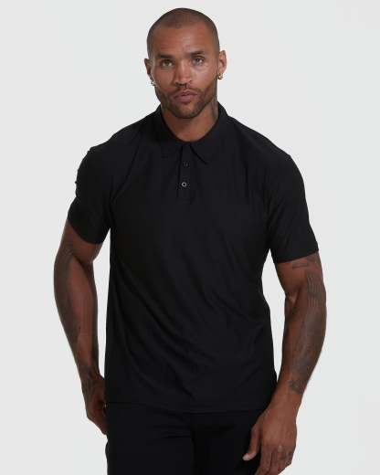 Active Short Sleeve Polo 3-Pack-VibeCloset