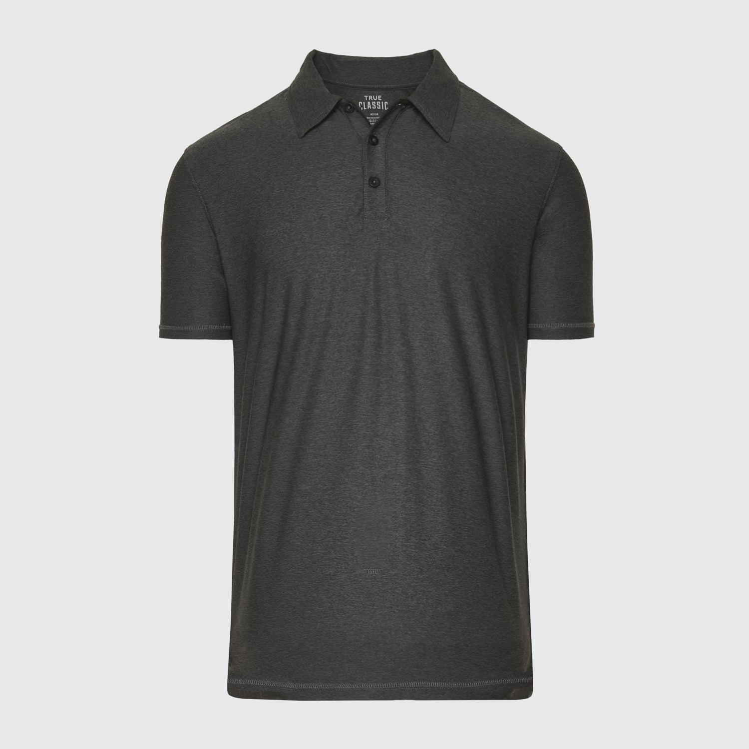 Charcoal Heather Gray Active Polo 2.0-VibeCloset