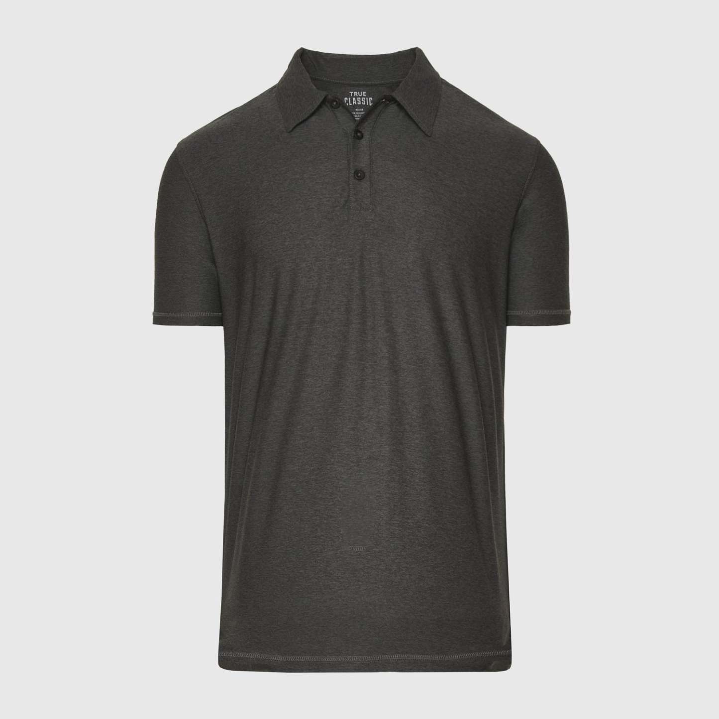 Charcoal Heather Gray Active Polo 2.0-VibeCloset