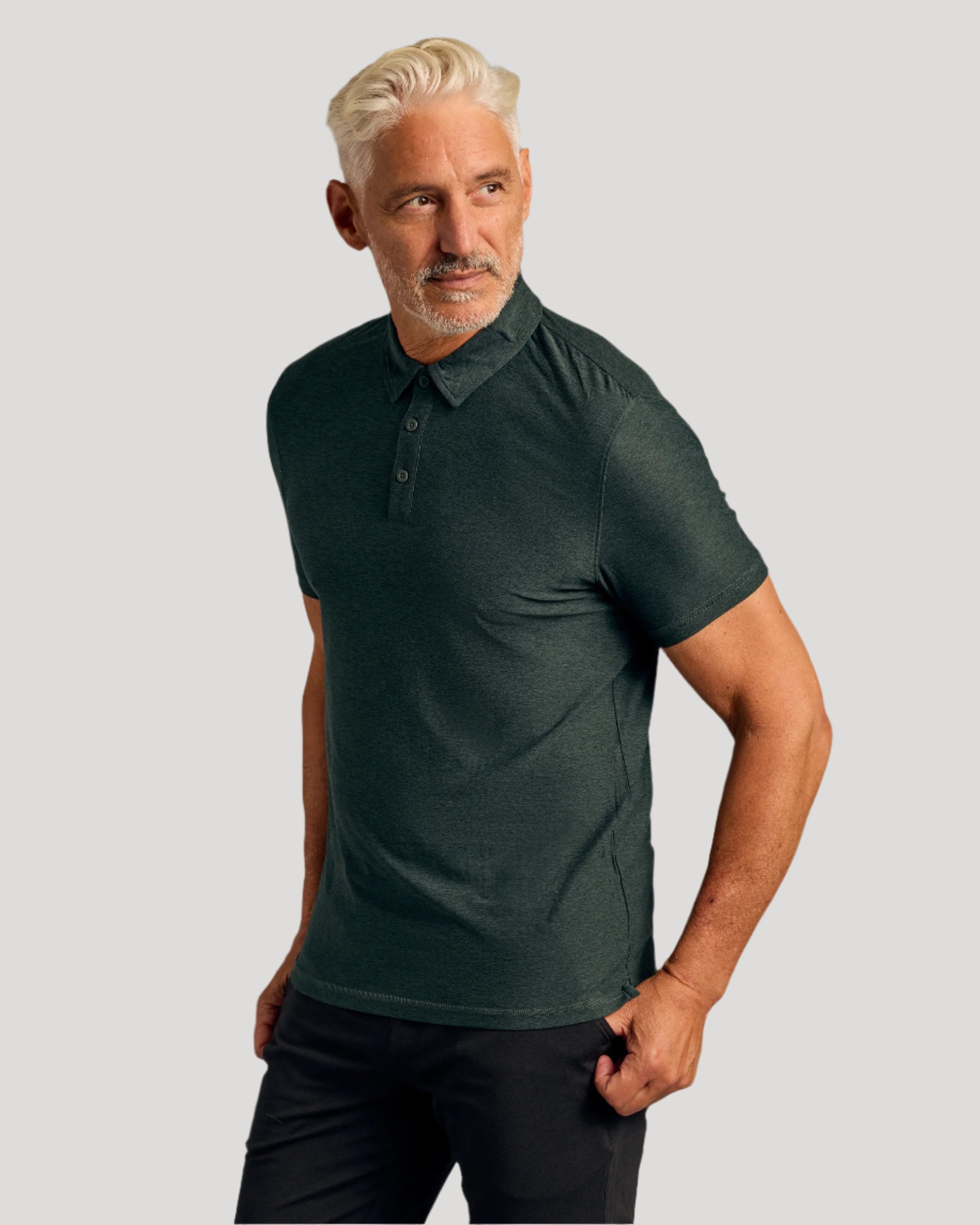 Active Short Sleeve Polo 3-Pack-VibeCloset