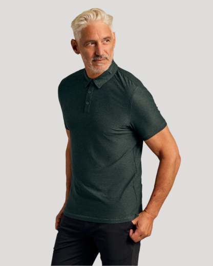 Active Short Sleeve Polo 3-Pack-VibeCloset