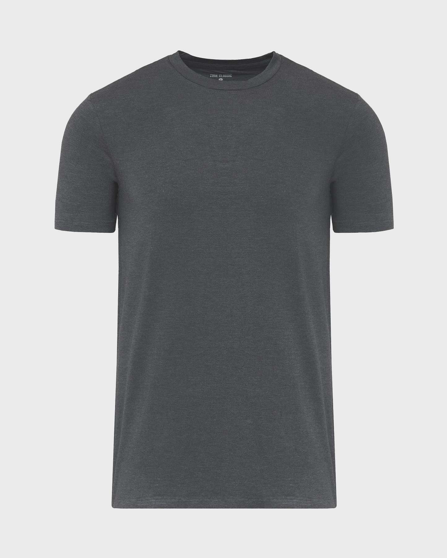 Charcoal Heather Gray Short Sleeve Loungewear Tee-VibeCloset