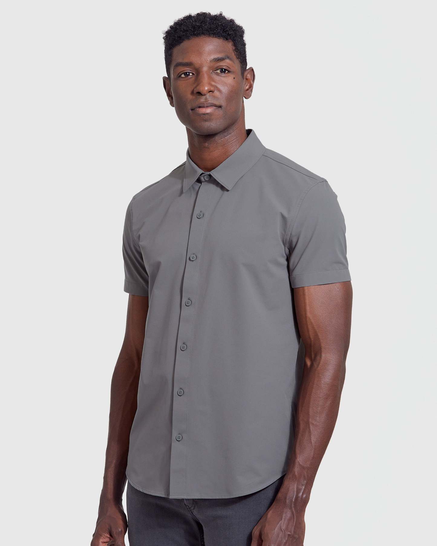 Carbon Commuter Short Sleeve Shirt-VibeCloset