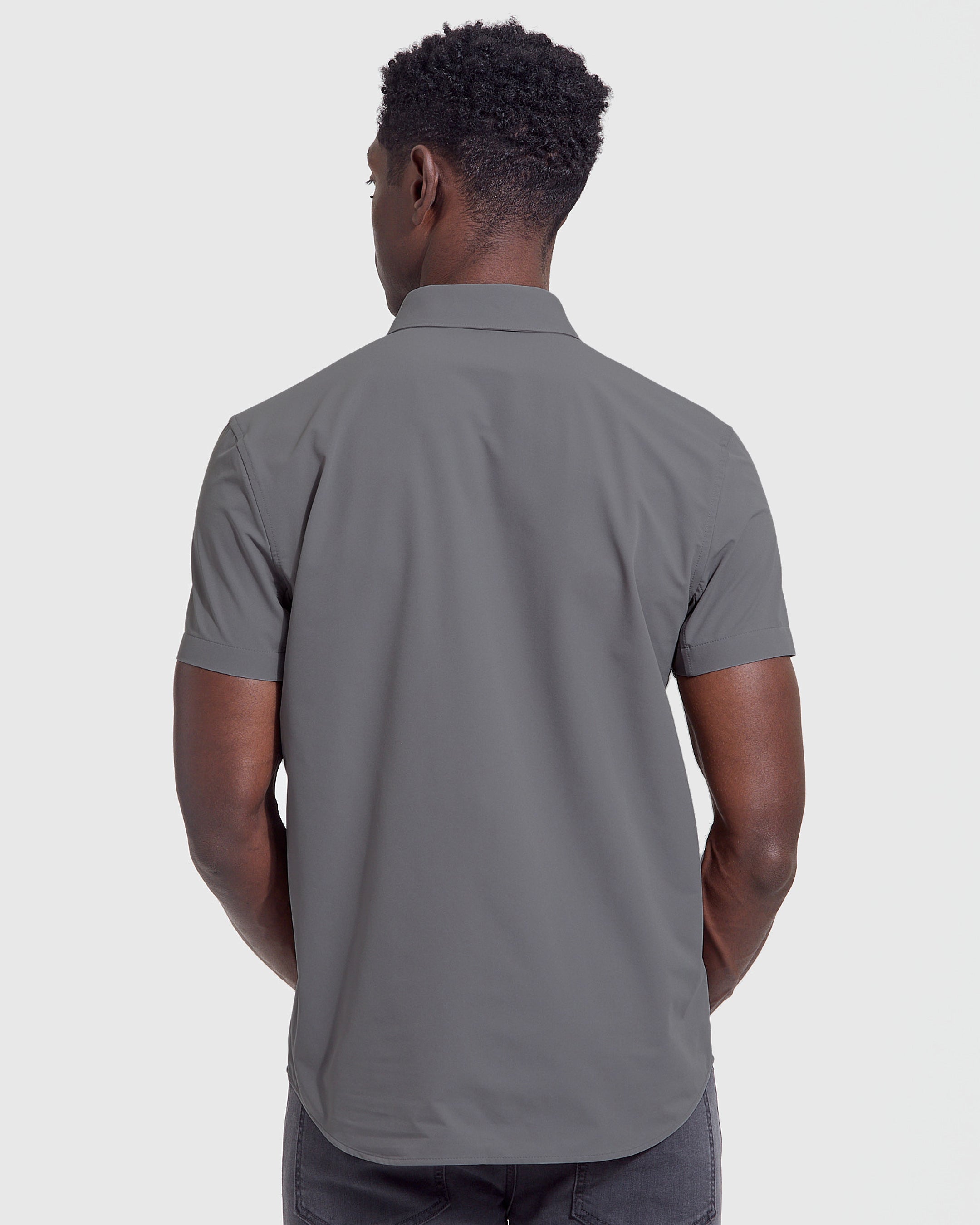 Carbon Commuter Short Sleeve Shirt-VibeCloset