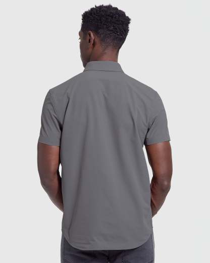 Carbon Commuter Short Sleeve Shirt-VibeCloset
