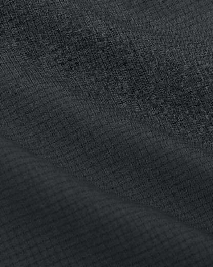 Charcoal Heather Gray Short Sleeve Ripstop Commuter Shirt-VibeCloset