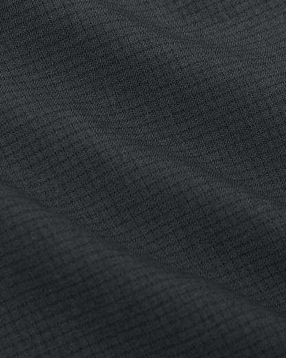 Heather Navy Short Sleeve Ripstop Commuter Shirt-VibeCloset