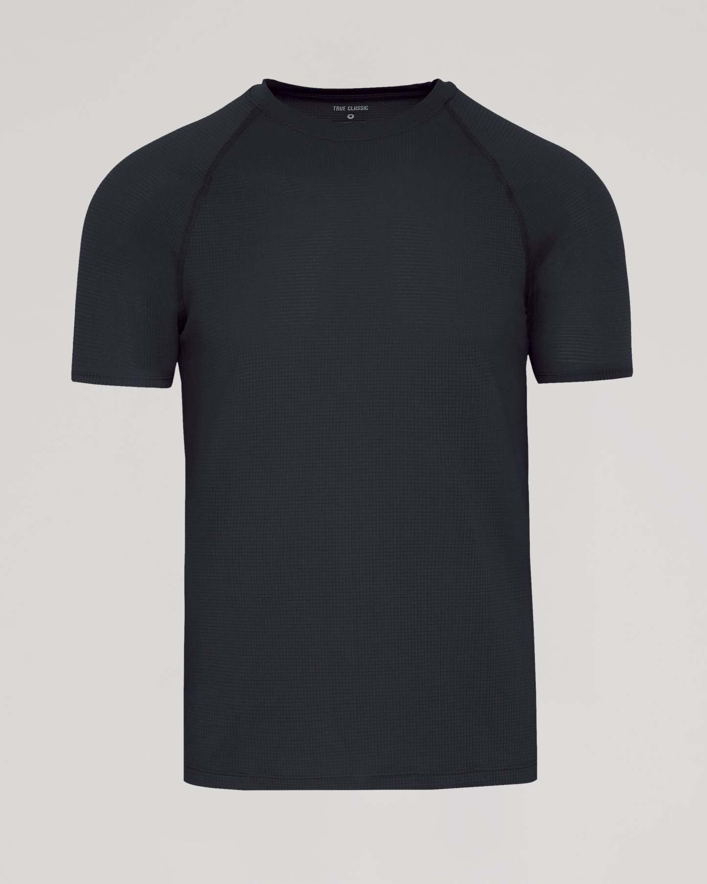 Black Active Mesh Crew-VibeCloset