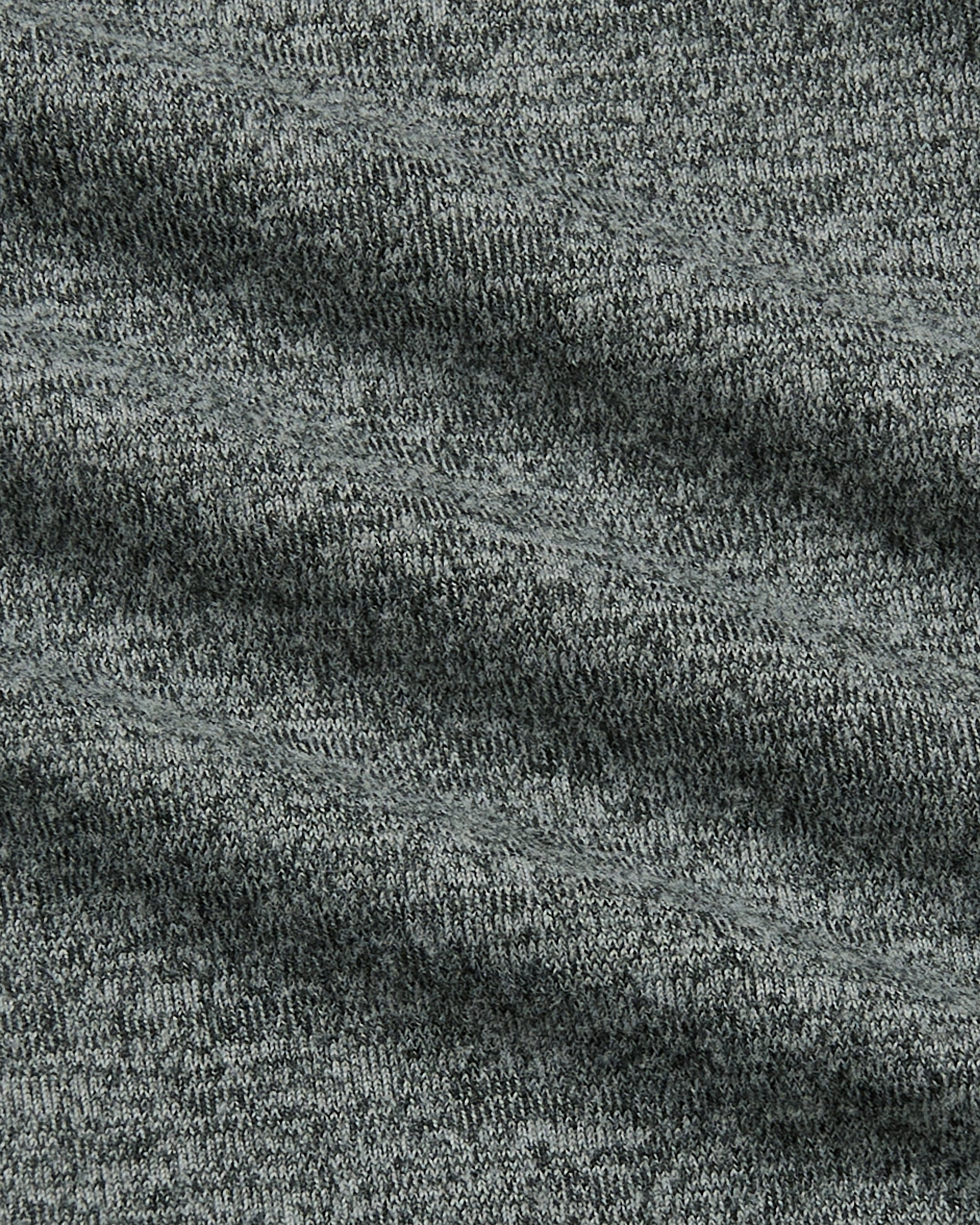 Charcoal Heather Gray Short Sleeve Comfort Knit Shirt-VibeCloset