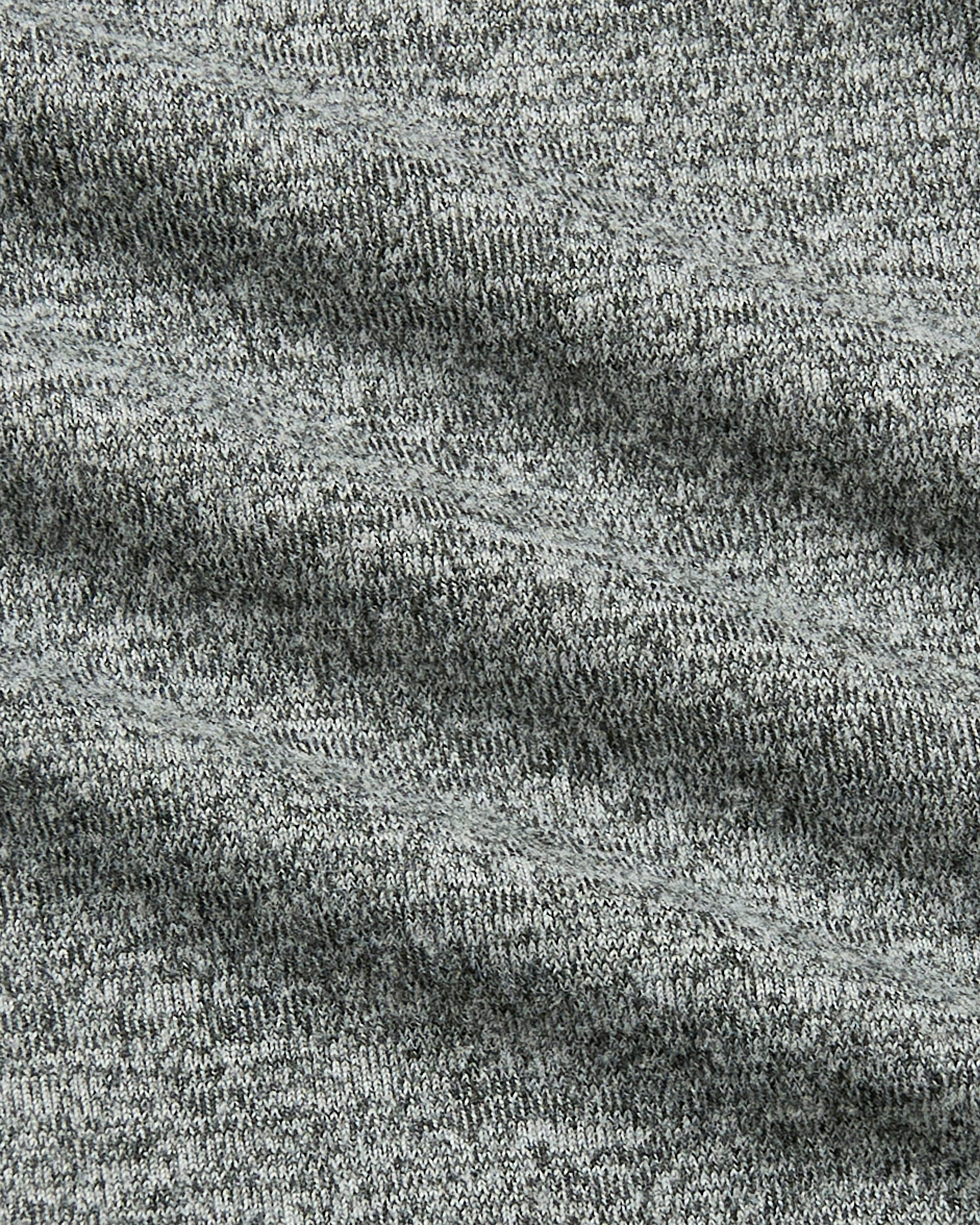 Heather Gray Short Sleeve Comfort Knit Shirt-VibeCloset