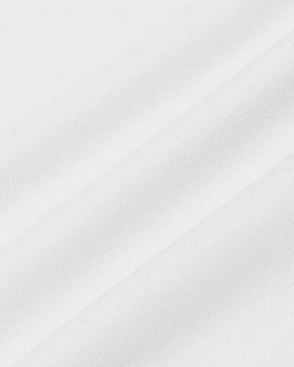 White Short Sleeve Comfort Knit Shirt-VibeCloset