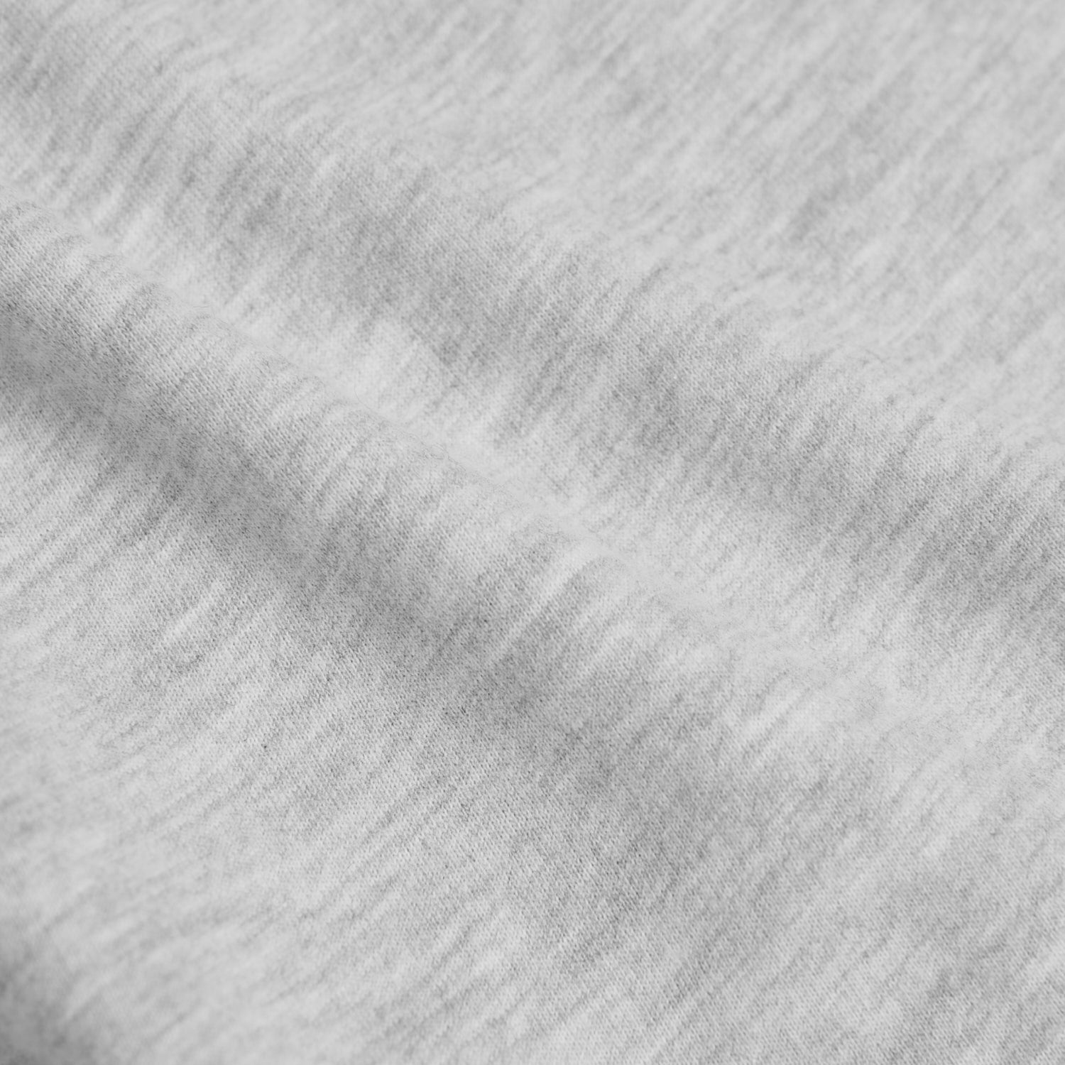 Light Heather Gray Short Sleeve Crew Neck Tee-VibeCloset