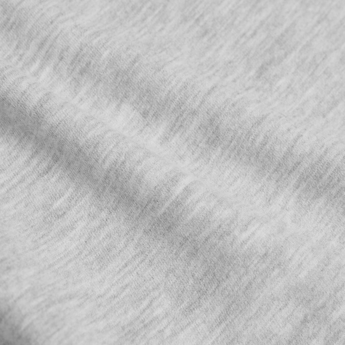 Light Heather Gray Short Sleeve Crew Neck Tee-VibeCloset