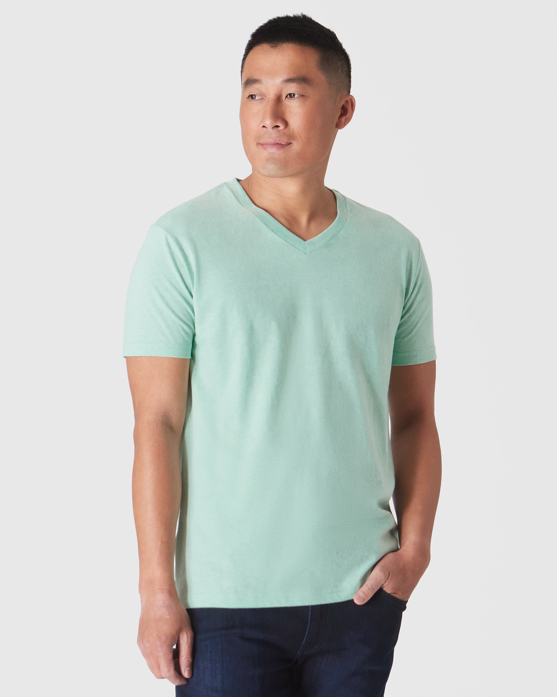 Alpine V-Neck T-Shirt 3-Pack-VibeCloset