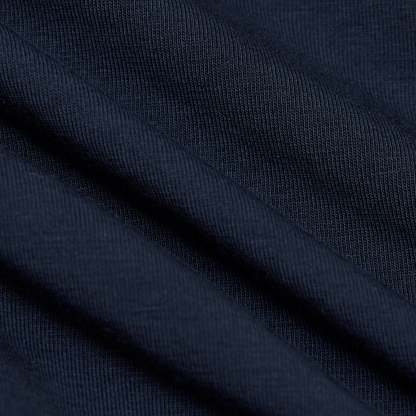 Navy Long Sleeve Knit Shirt-VibeCloset