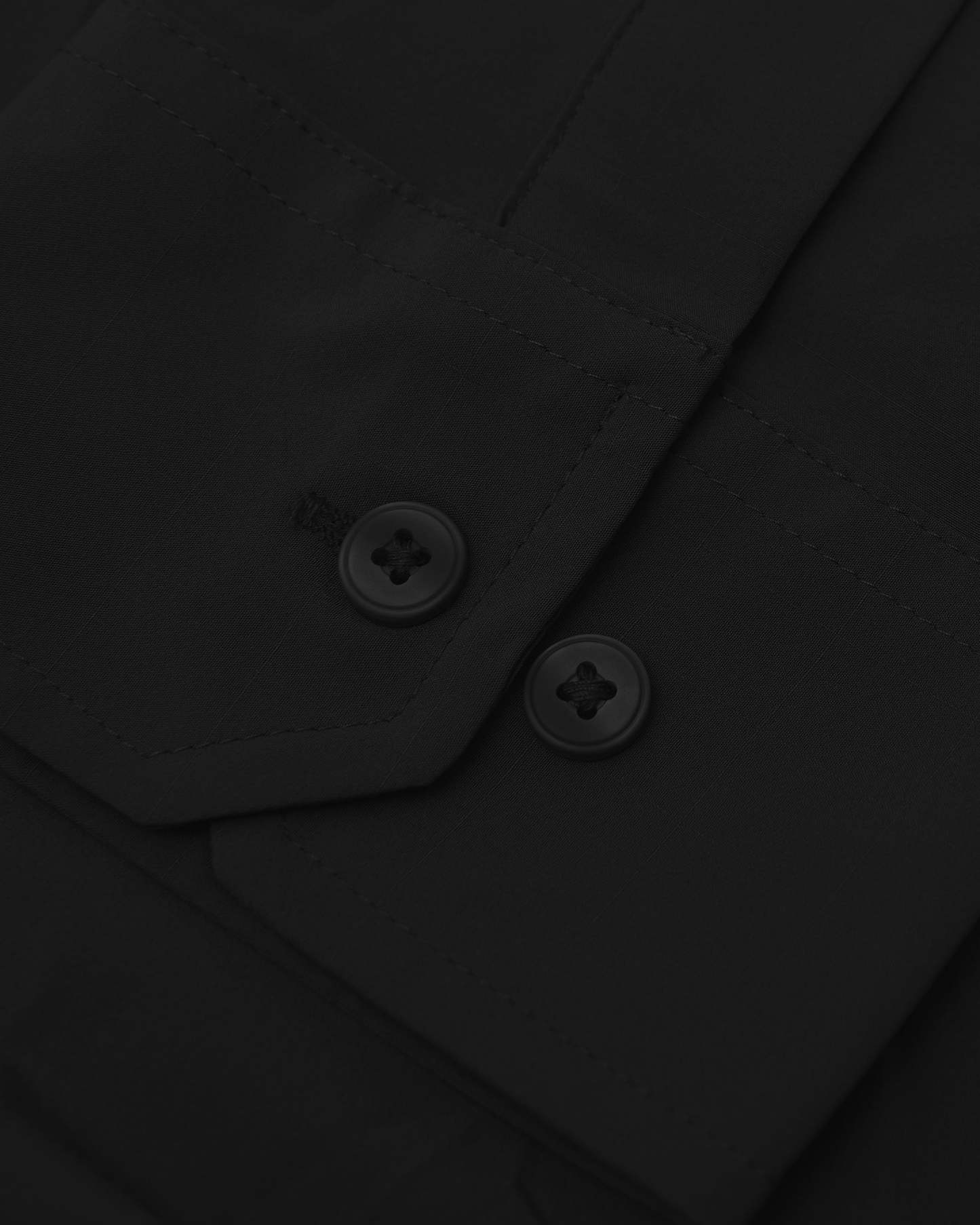 Black Performance Lightweight Dress Shirt-VibeCloset