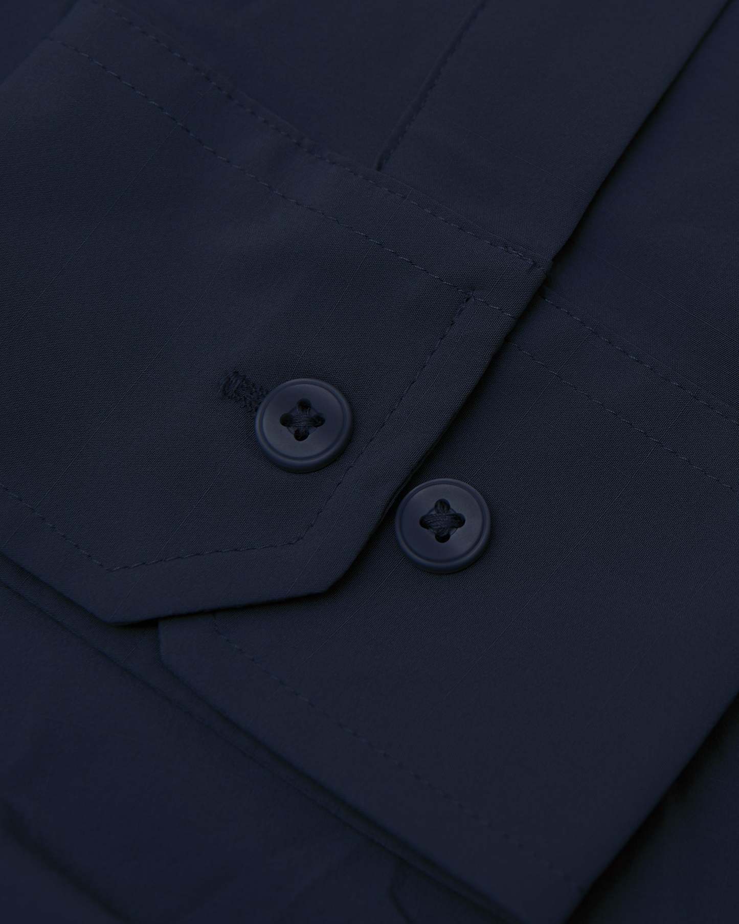 Navy Performance Lightweight Dress Shirt-VibeCloset