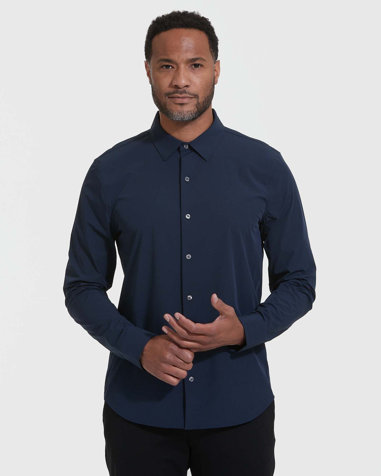 Essential Performance Lightweight Dress Shirt 3-Pack-VibeCloset