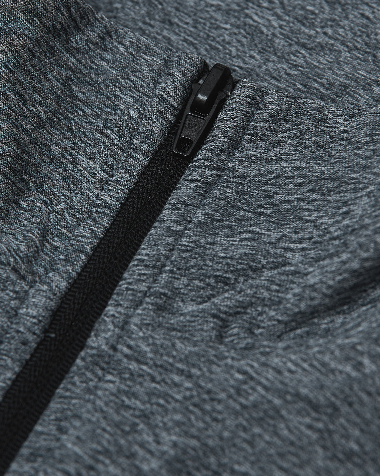 Heather Navy Active Quarter Zip Shirt-VibeCloset