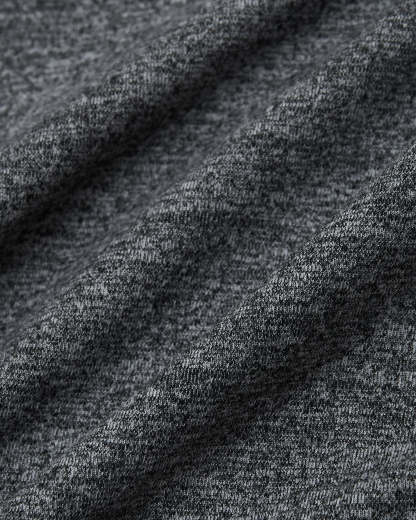 Heather Gray Long Sleeve Do-It-All Comfort Shirt-VibeCloset