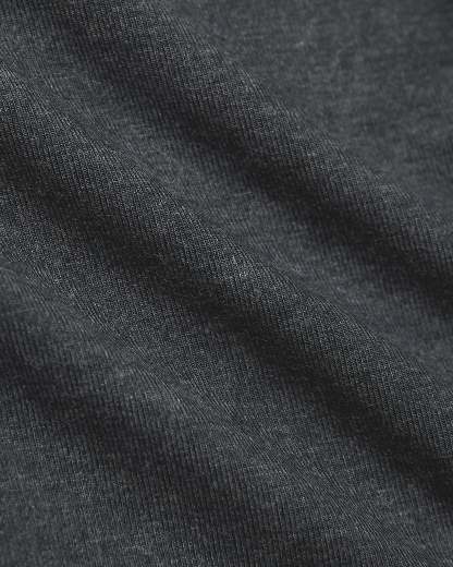 Charcoal Heather Gray Short Sleeve Loungewear Tee-VibeCloset