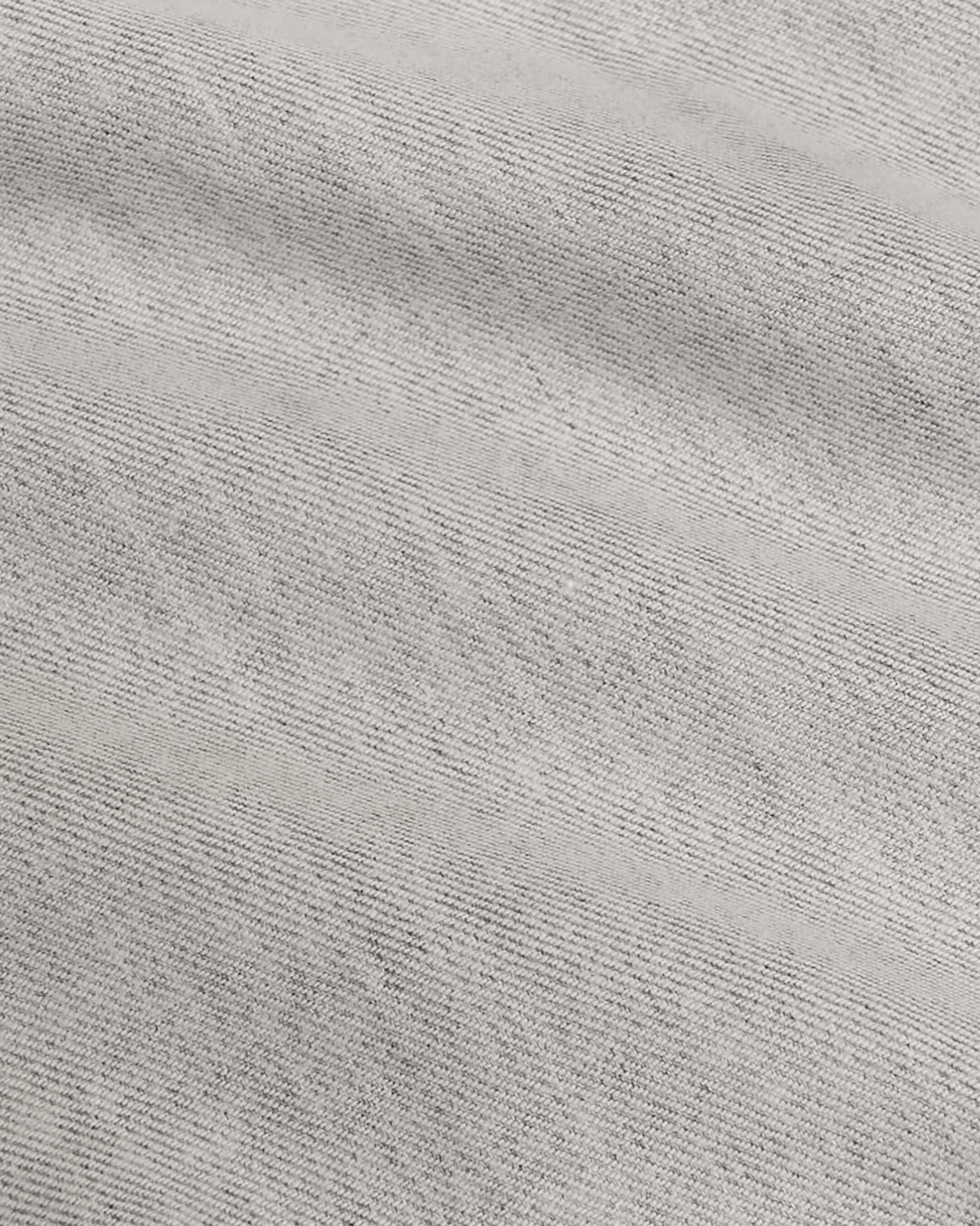 Heather Gray Long Sleeve Lightweight Flannel Shirt-VibeCloset