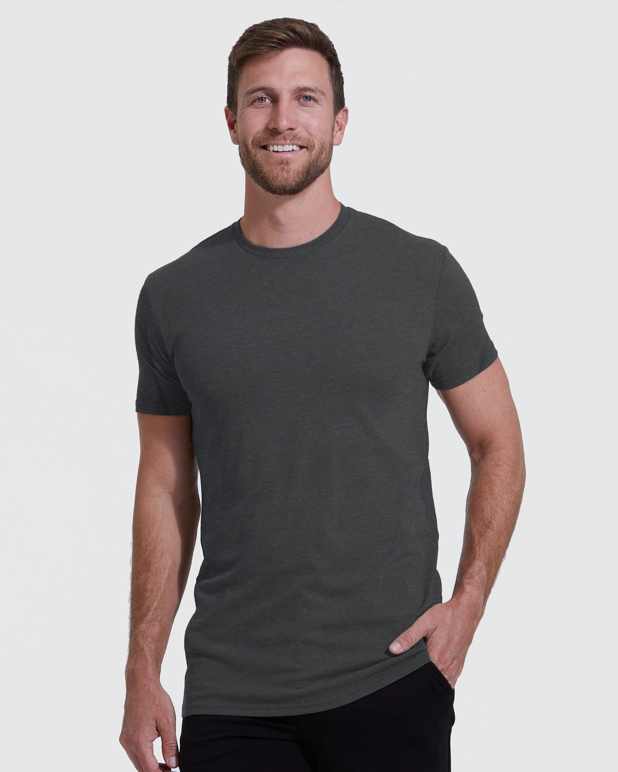 Cool Tones Tall Straight Hem T-Shirt 6-Pack-VibeCloset