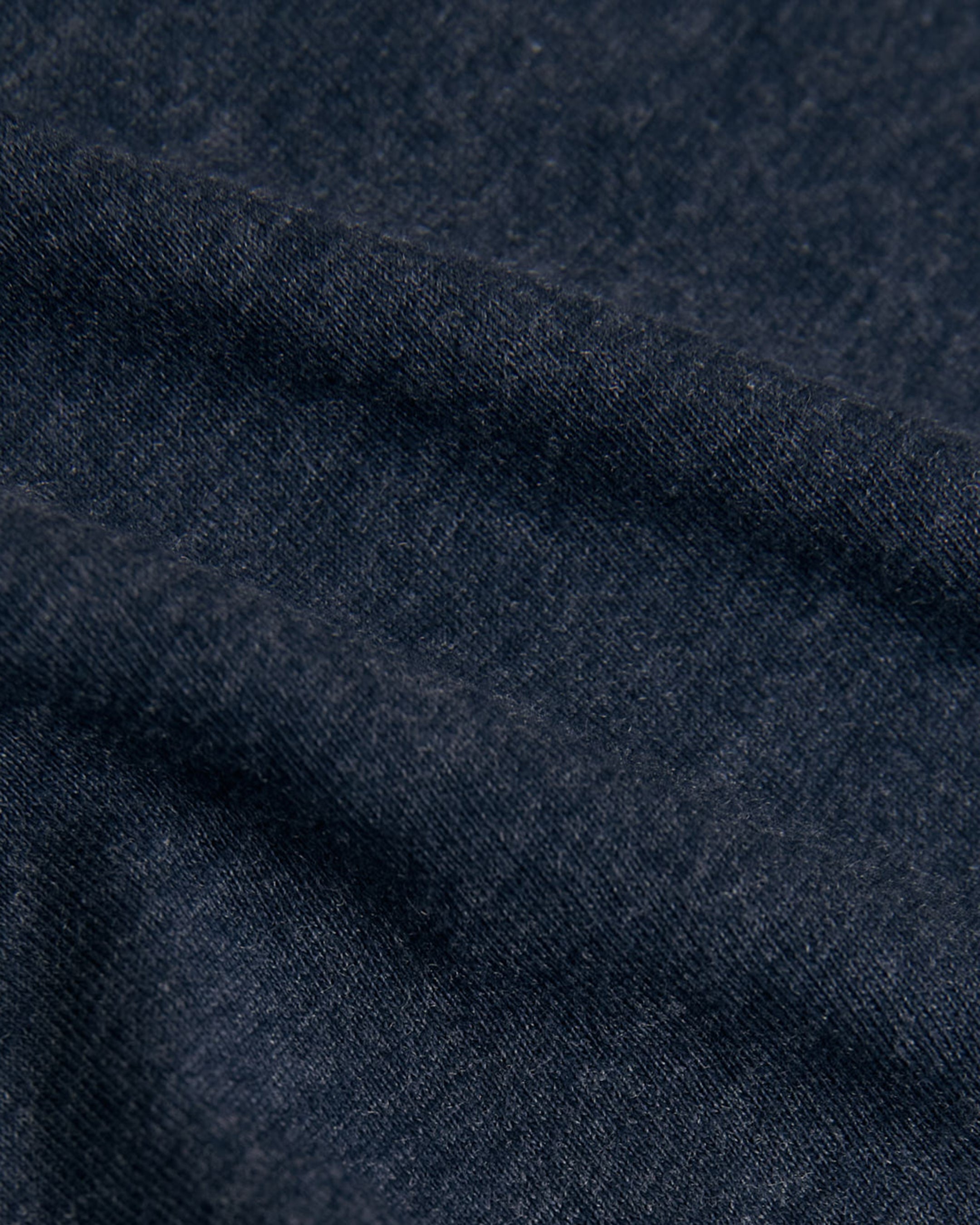 Heather Navy Tall Straight Hem Crew Neck T-Shirt-VibeCloset