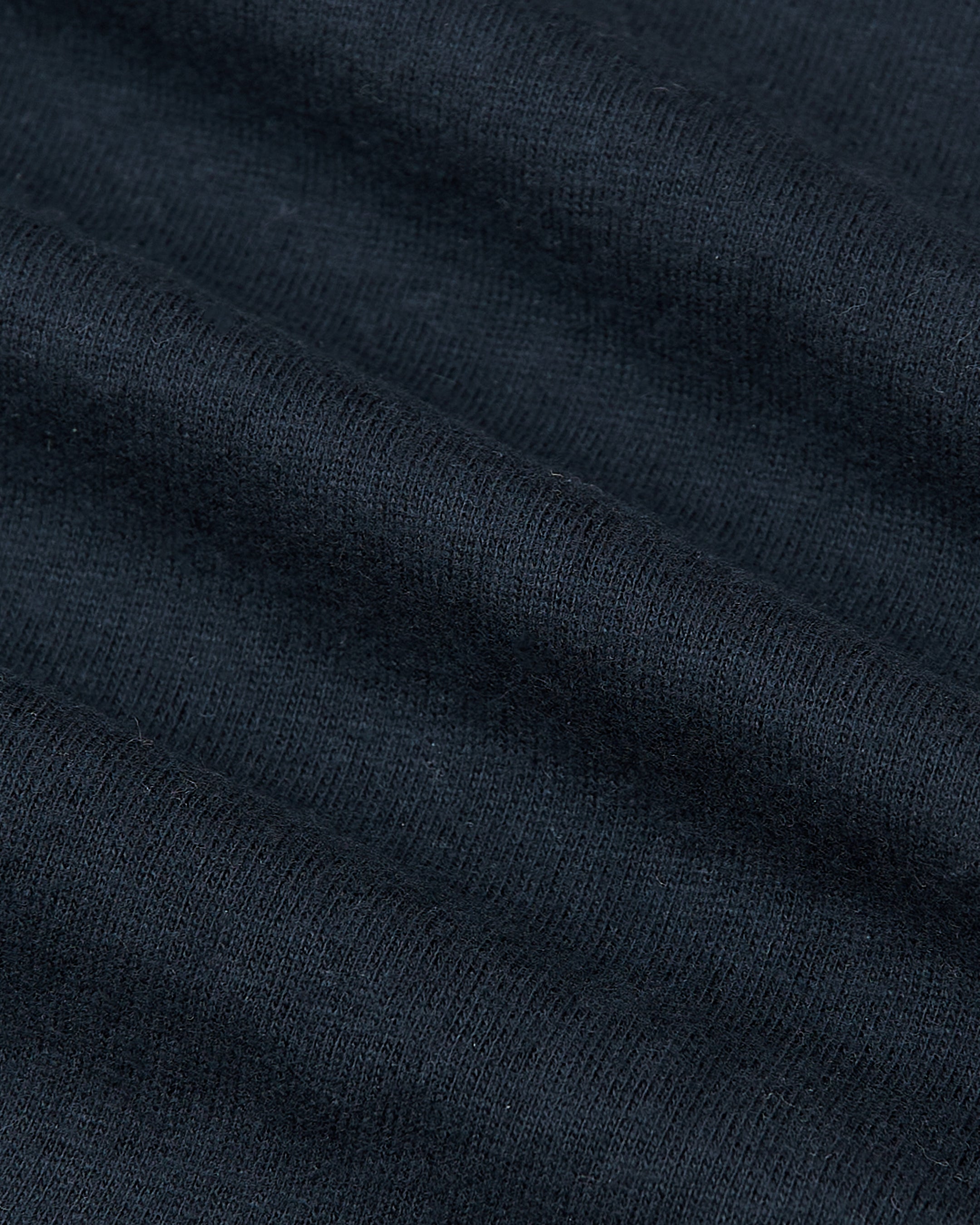 Navy Tall Straight Hem Crew Neck T-Shirt-VibeCloset