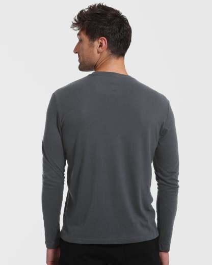 Carbon Tall Long Sleeve T-Shirt-VibeCloset