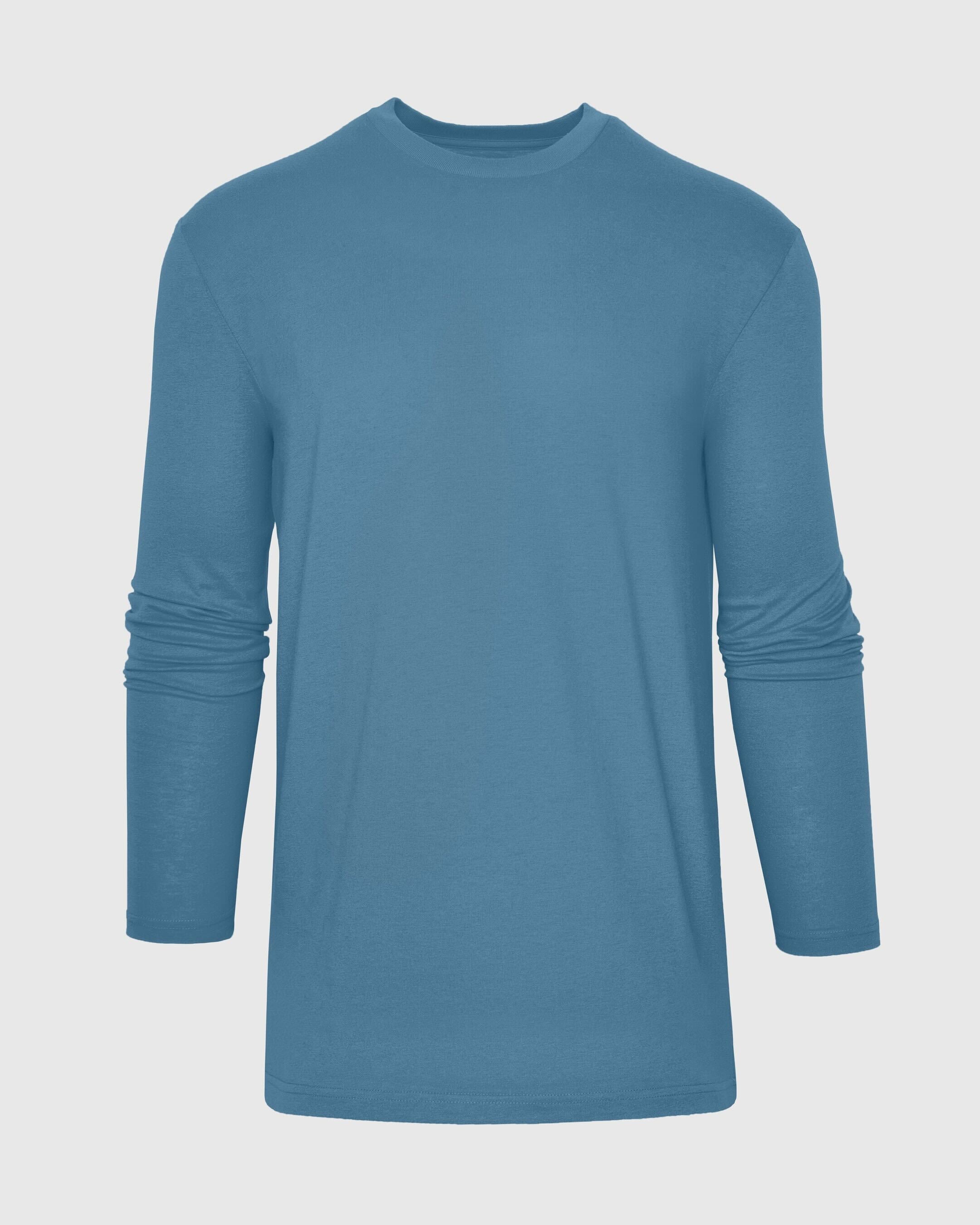 Indigo Tall Long Sleeve T-Shirt-VibeCloset