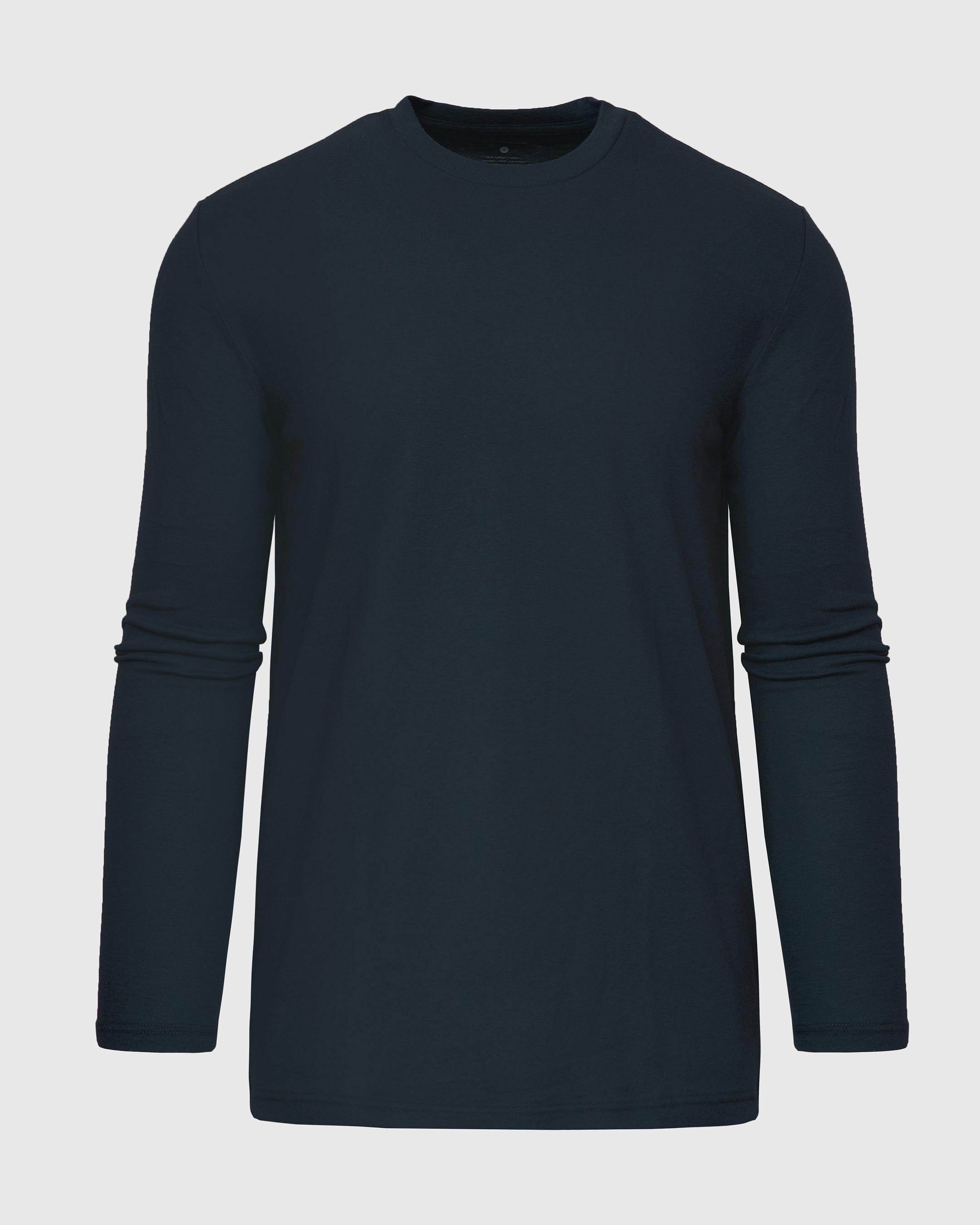 Navy Tall Long Sleeve T-Shirt-VibeCloset