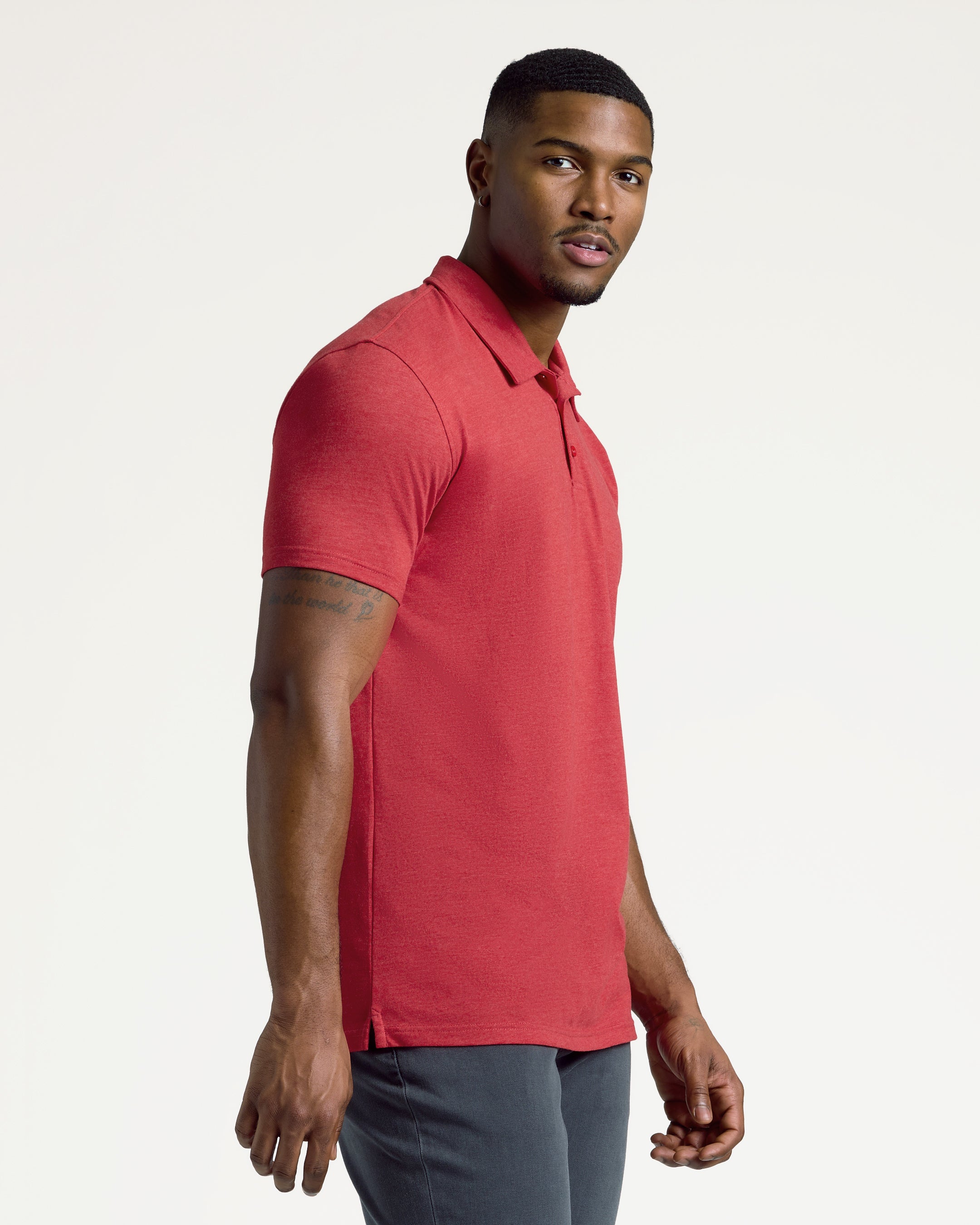 Rustic Tones Short Sleeve Tall Polo 3-Pack-VibeCloset