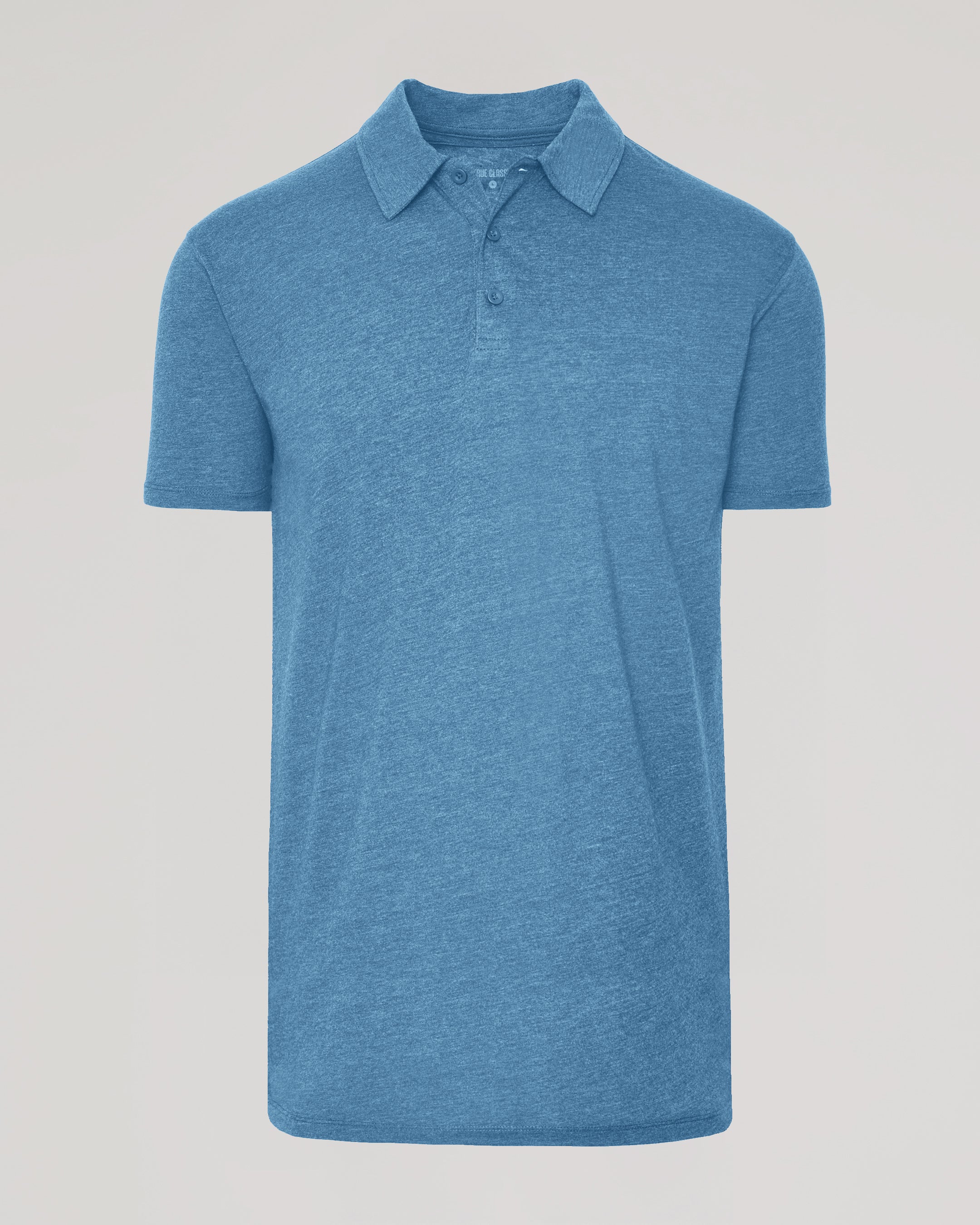 Dark Heather Tempest Short Sleeve Tall Polo-VibeCloset