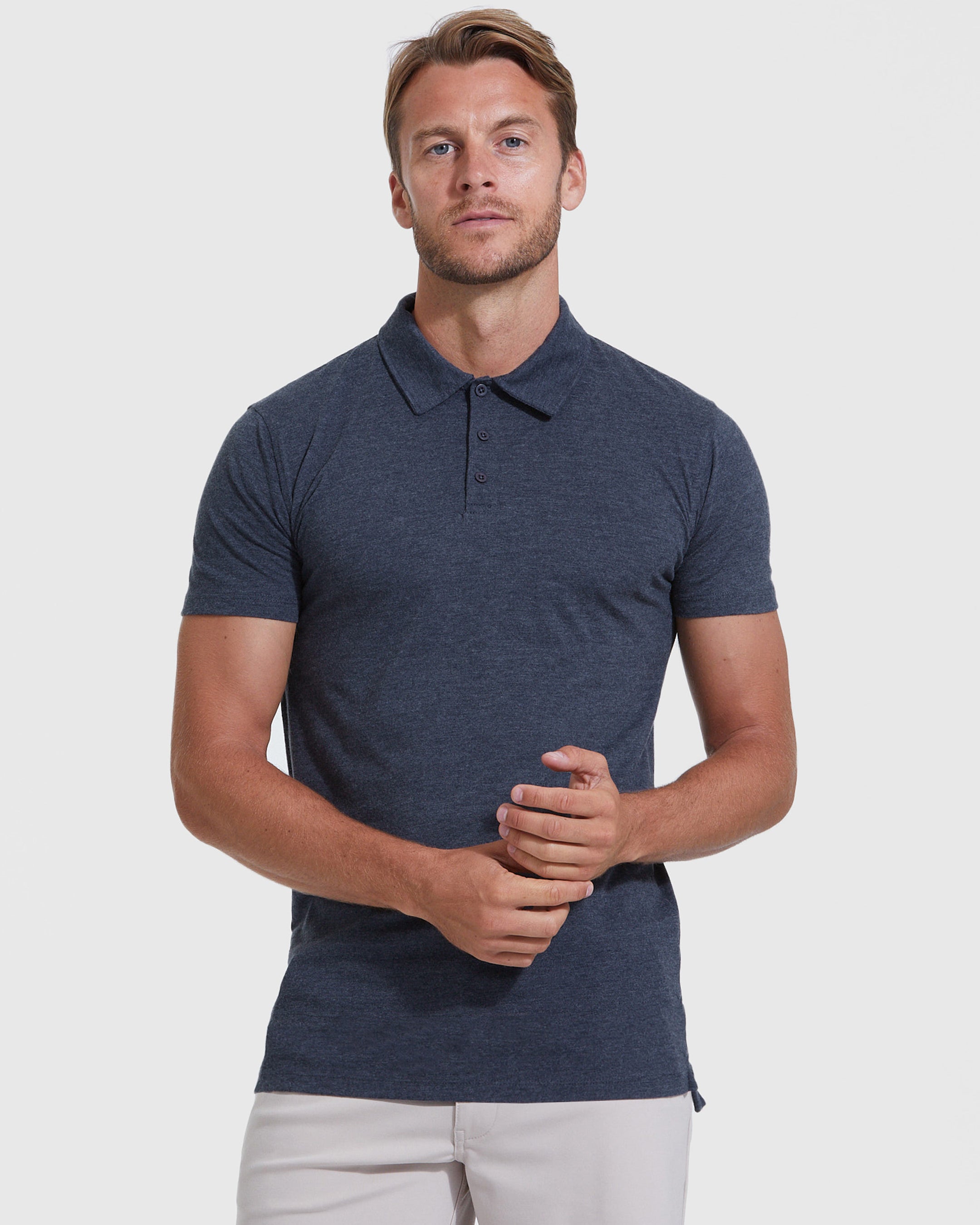 Tall Short Sleeve Polo 6-Pack-VibeCloset