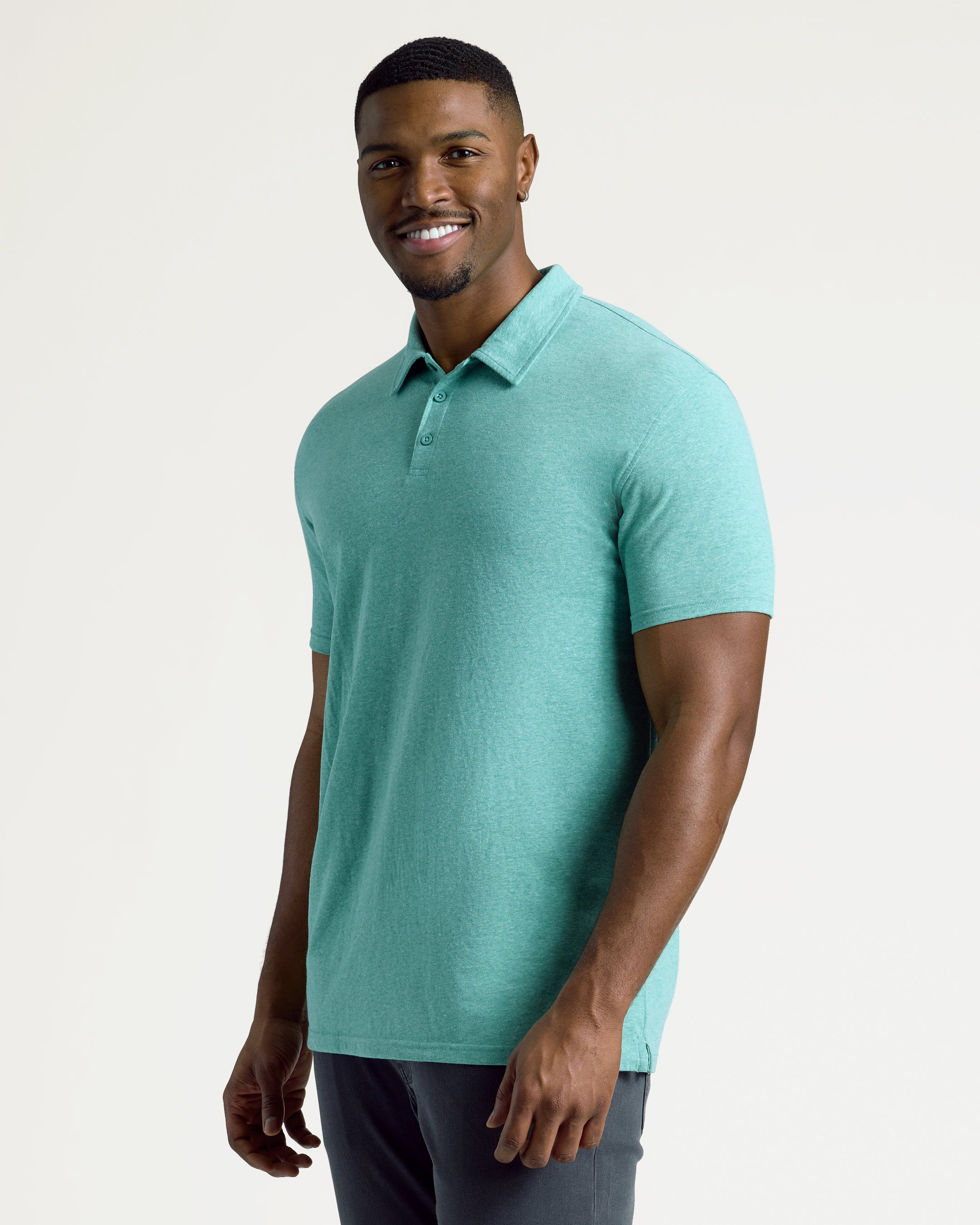 Rustic Tones Short Sleeve Tall Polo 3-Pack-VibeCloset
