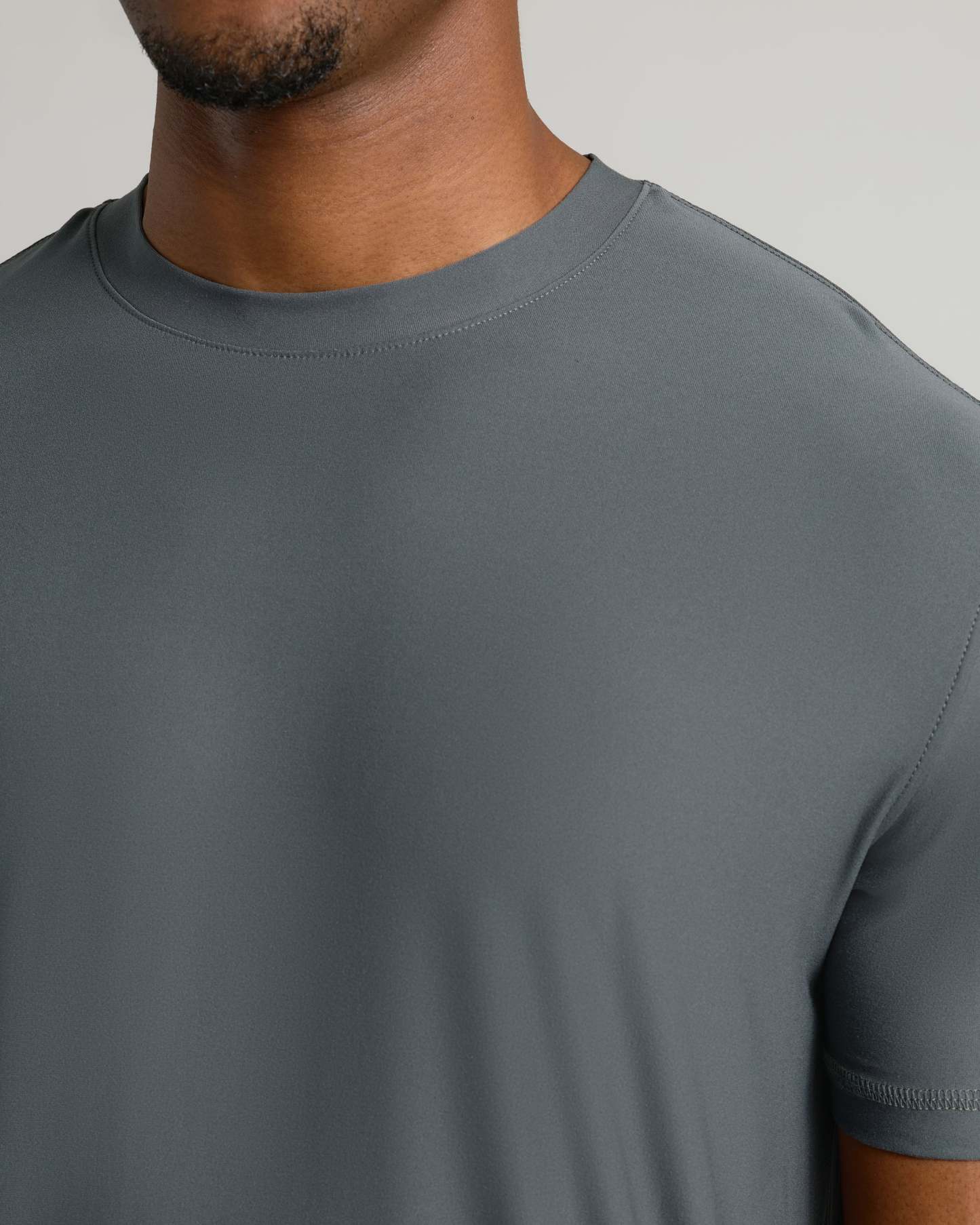 Carbon Tall Active Crew Neck 2.0-VibeCloset