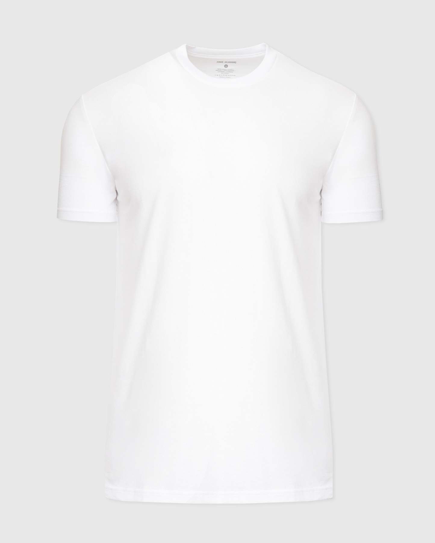White Tall Active Crew Neck 2.0-VibeCloset