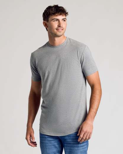 Staple Short Sleeve Tall Curved Hem Crew 6-Pack-VibeCloset