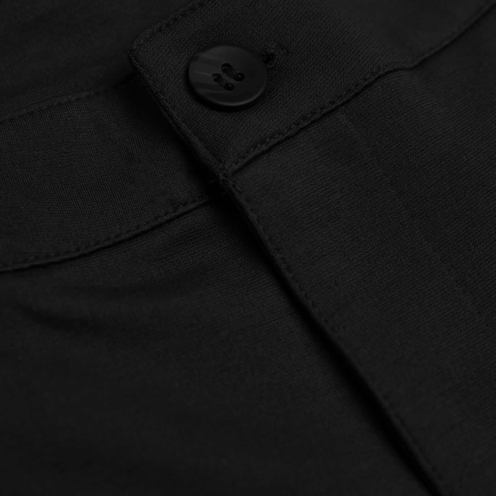 Black Slim Comfort Knit Chino Pant-VibeCloset