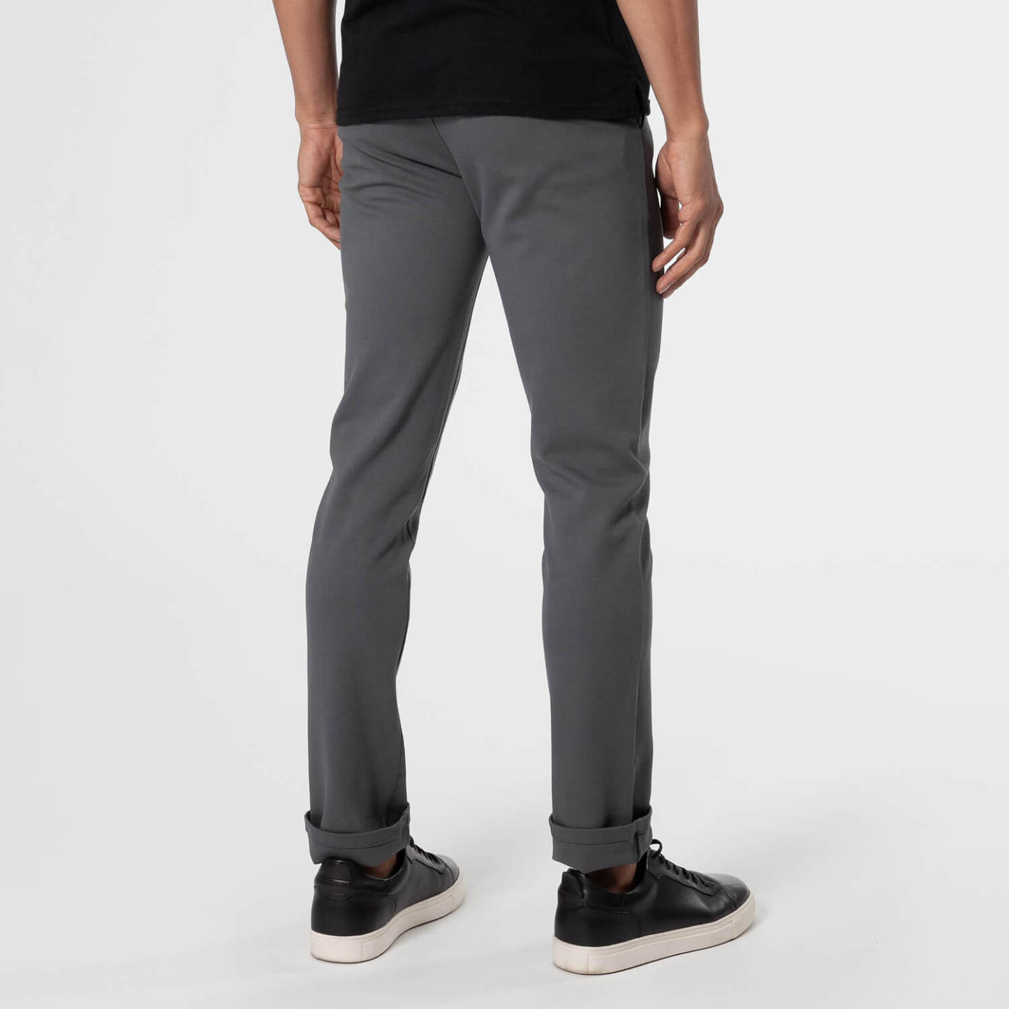 Carbon Slim Comfort Knit Chino Pant-VibeCloset
