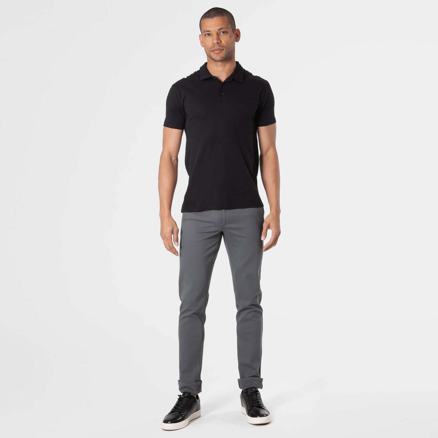 Carbon Slim Comfort Knit Chino Pant-VibeCloset