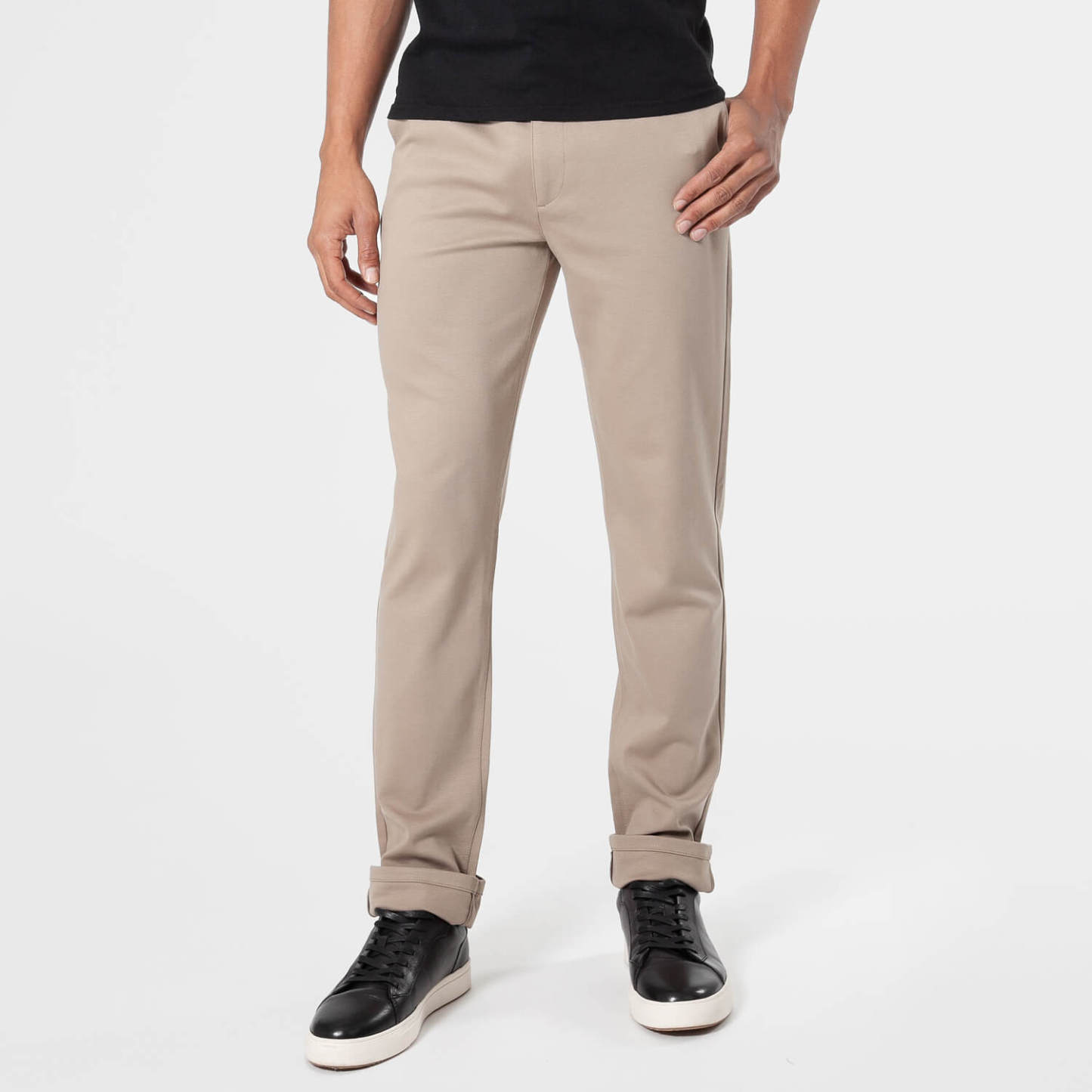 Earth Tones Slim Comfort Chino Pants 2-Pack-VibeCloset