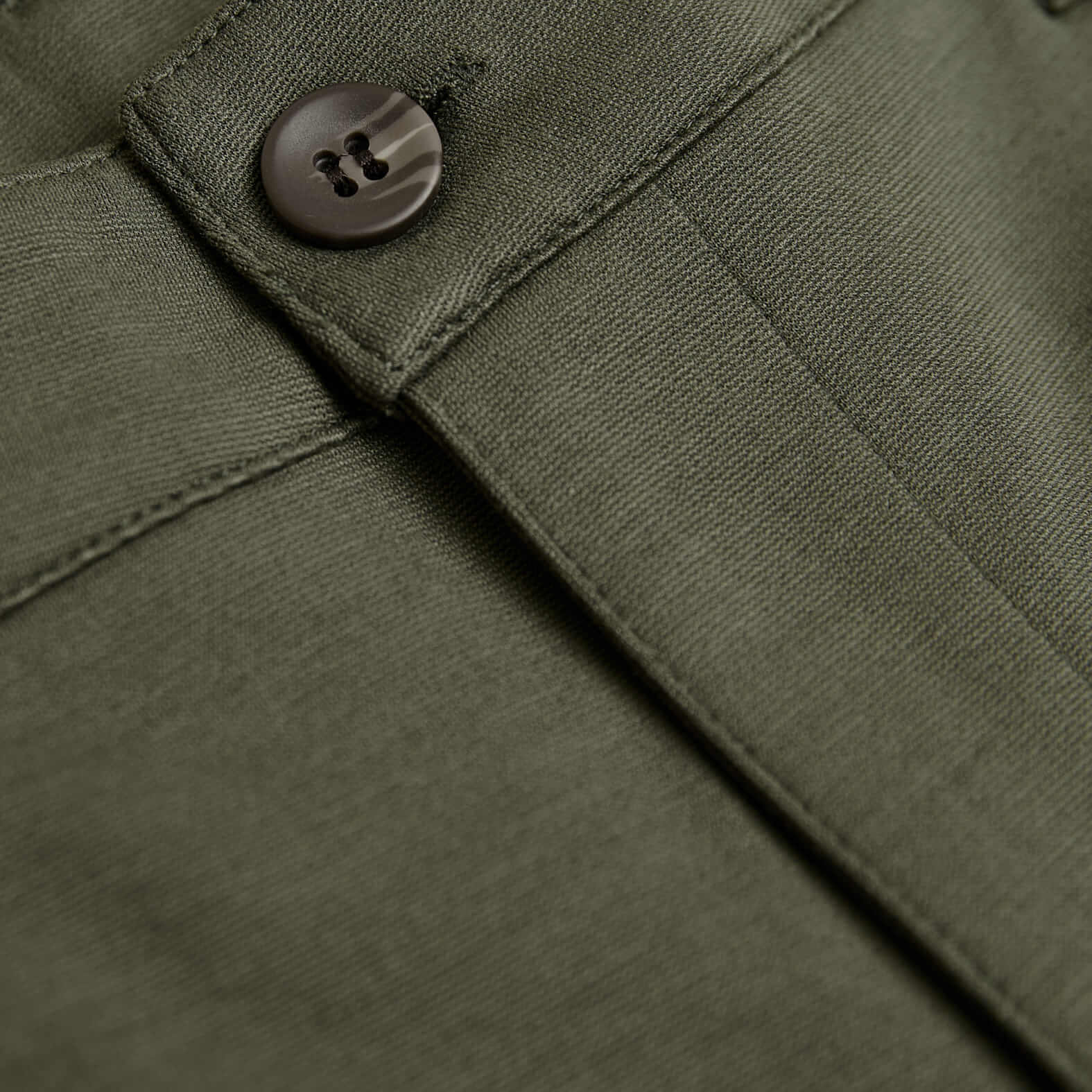 Military Green Slim Comfort Knit Chino Pant-VibeCloset