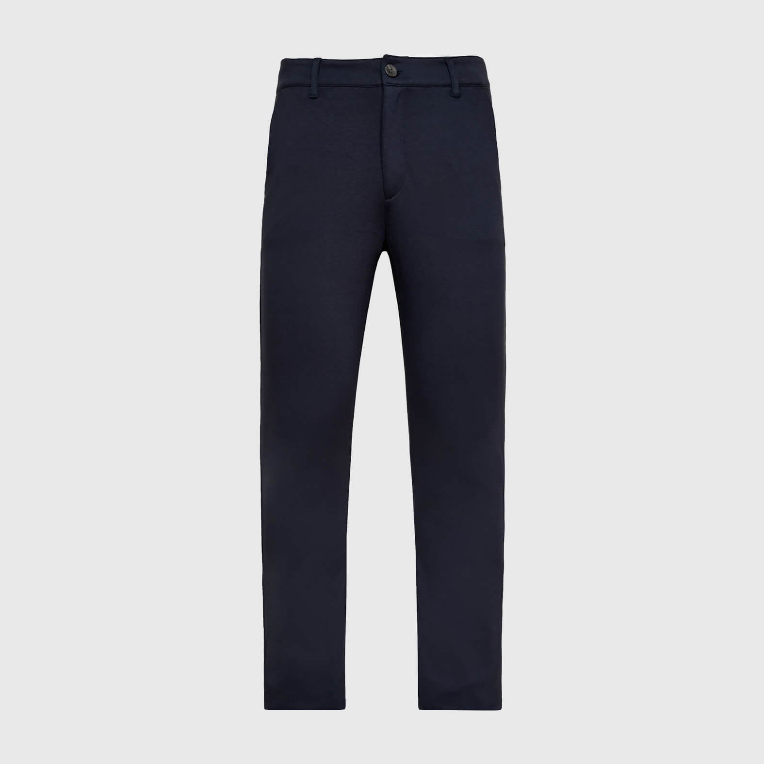 Navy Slim Comfort Knit Chino Pant-VibeCloset