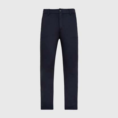 Navy Slim Comfort Knit Chino Pant-VibeCloset