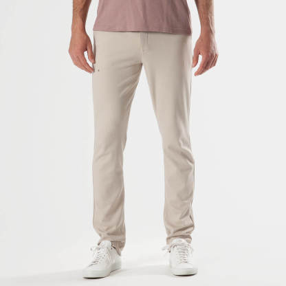 Sandstone Slim Comfort Knit Chino Pant-VibeCloset