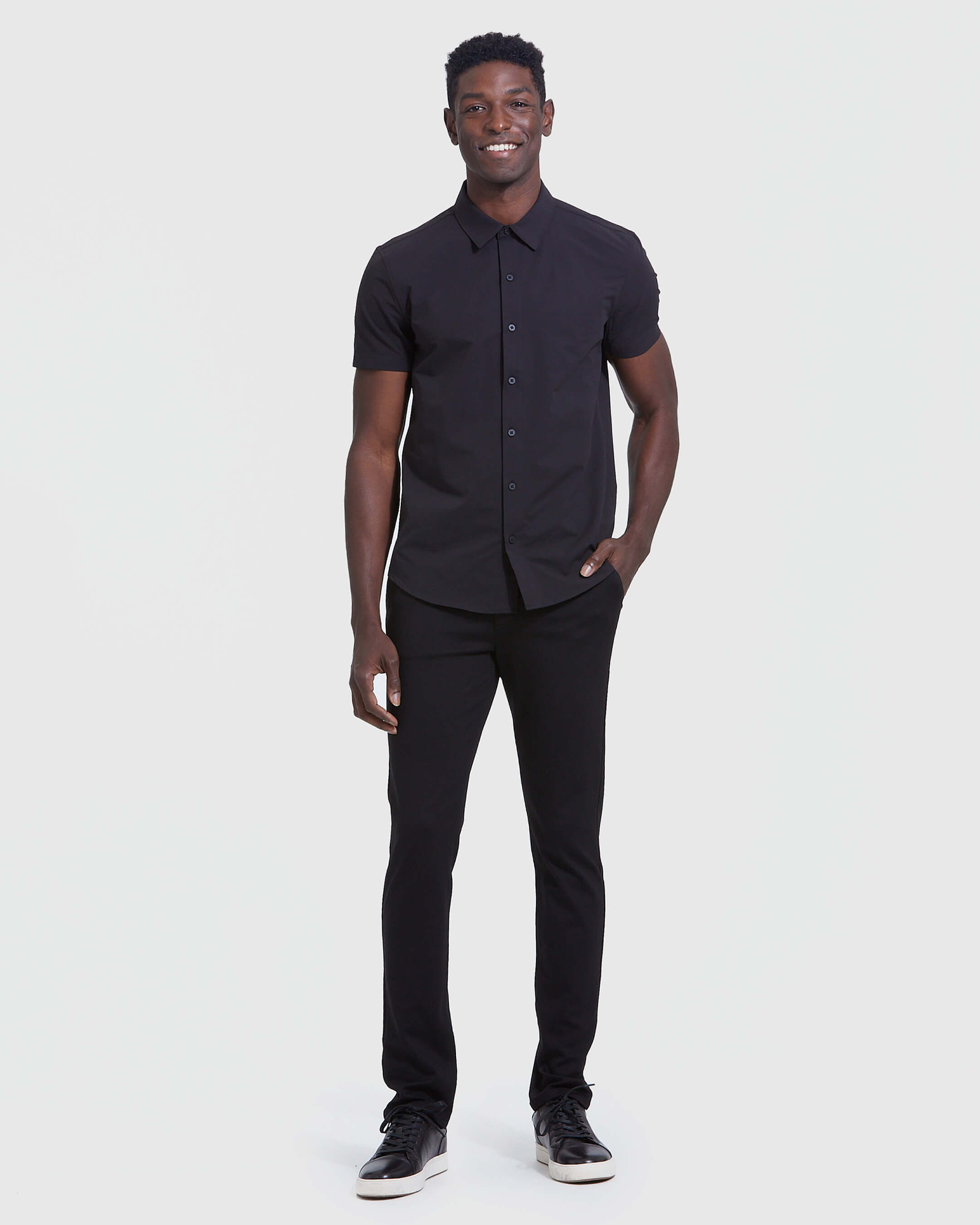 Black Commuter Pant-VibeCloset