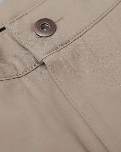 Khaki Commuter Pant-VibeCloset